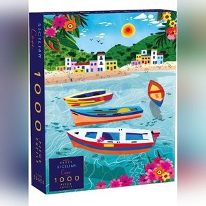 Elena Essex Sicilian Cove 1000 Piece Jigsaw Puzzle